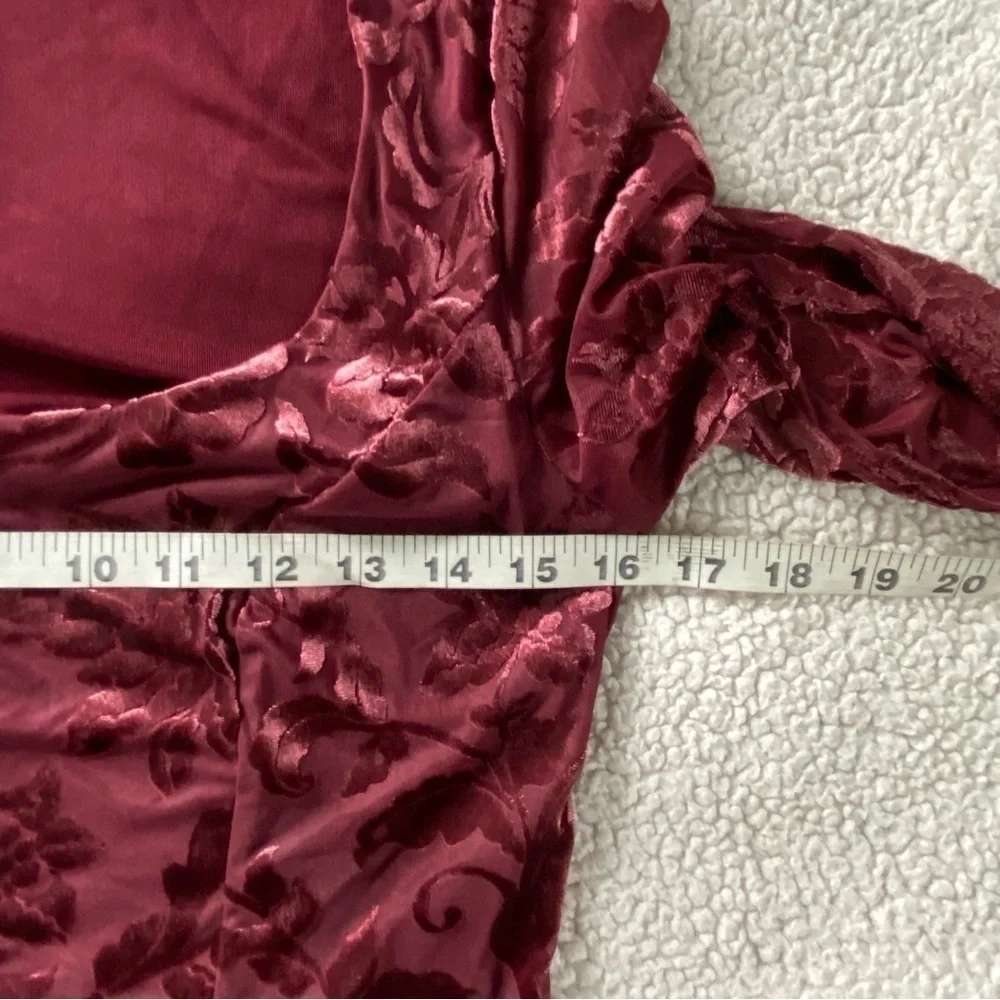 Free People Lotta Love Velvet Slip Mini Dress Lined small
